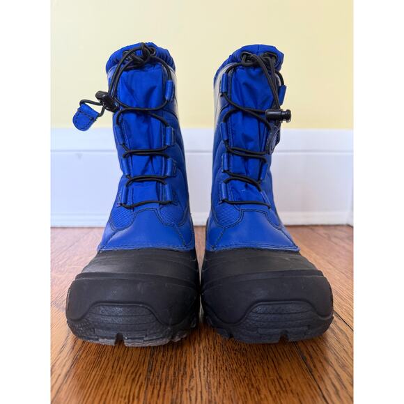 North Face Blue Winter Boots Size 5 Big Kid - Picture 2 of 7